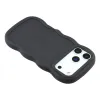Phonesta Wavy Silikon Back Cover Hülle für Apple iPhone 17 Pro - Schwarz 5