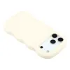 Phonesta Wavy Silikon Back Cover Hülle für Apple iPhone 17 Pro Max - Beige 5