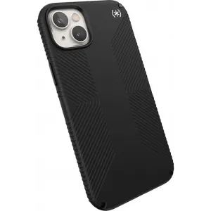 Speck Presidio2 Grip Back Cover Hülle mit MagSafe für Apple iPhone 15 Plus/14 Plus - Schwarz