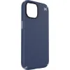 Speck Presidio2 Pro Back Cover Hülle mit MagSafe für Apple iPhone 17e/16e/15/14/13 - Blau/Silber 4