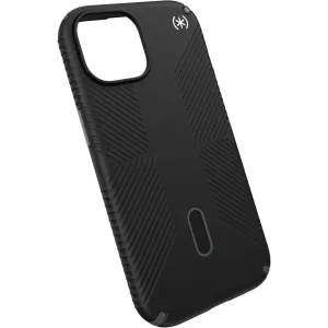 Speck Presidio2 Grip ClickLock Back Cover Hülle mit MagSafe für Apple iPhone 17e/16e/15/14/13 - Schwarz