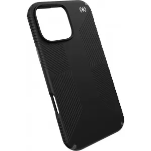 Speck Presidio2 Grip Back Cover Hülle für Apple iPhone 16 Pro Max - Schwarz