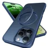 Torras Ostand Pro Back Cover Hülle mit MagSafe für Apple iPhone 16 Pro - Dunkelblau 4