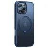 Torras Ostand Pro Back Cover Hülle mit MagSafe für Apple iPhone 16 Pro Max - Dunkelblau 3