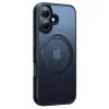 Torras Ostand Pro Back Cover Hülle mit MagSafe für Apple iPhone 16 - Schwarz 6
