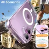 Torras Pstand Back Cover Hülle mit MagSafe für Apple iPhone 16 Plus - Transparent 1