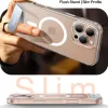 Torras Pstand Back Cover Hülle mit MagSafe für Apple iPhone 16 Pro Max - Transparent 4