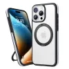 Torras Ostand R Fusion Back Cover Hülle mit MagSafe für Apple iPhone 16 Pro Max - Schwarz 2