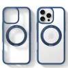 Torras Ostand R Fusion Back Cover Hülle mit MagSafe für Apple iPhone 16 Pro Max - Dunkelblau 2