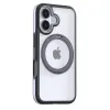 Torras Ostand R Fusion Back Cover Hülle mit MagSafe für Apple iPhone 16 - Schwarz 3