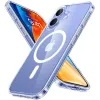 Torras Diamond Back Cover Hülle mit MagSafe für Apple iPhone 16 - Transparent 0