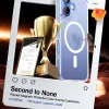 Torras Diamond Back Cover Hülle mit MagSafe für Apple iPhone 16 Plus - Transparent 6