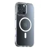 Torras Diamond Back Cover Hülle mit MagSafe für Apple iPhone 16 Pro - Transparent 1