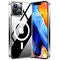 Torras Diamond Back Cover Hülle mit MagSafe für Apple iPhone 15 - Transparent