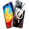 Torras Diamond Back Cover Hülle mit MagSafe für Apple iPhone 15 Pro - Transparent