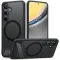 Torras Pstand Back Cover Hülle mit MagSafe für Samsung Galaxy S24 - Schwarz