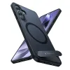 Torras Pstand Back Cover Hülle mit MagSafe für Samsung Galaxy S24 - Schwarz 1