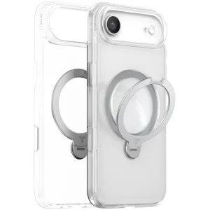 Torras Ostand Spin Back Cover Hülle mit MagSafe für Apple iPhone Air - Transparent