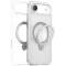 Torras Ostand Spin Back Cover Hülle mit MagSafe für Apple iPhone Air - Transparent