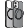 Torras Ostand Pro Back Cover Hülle mit MagSafe für Apple iPhone 17 - Schwarz 1