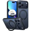 Torras Ostand Pro Back Cover Hülle mit MagSafe für Apple iPhone 17 Pro - Schwarz 0