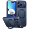 Torras Ostand Pro Back Cover Hülle mit MagSafe für Apple iPhone 17 Pro Max - Dunkelblau
