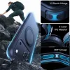 Torras Ostand Pro Back Cover Hülle mit MagSafe für Apple iPhone 17 Pro Max - Dunkelblau 4