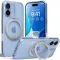 Torras Ostand R Fitness Back Cover Hülle mit MagSafe für Apple iPhone 17 - Transparent