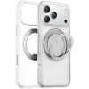Torras Ostand R Fitness Back Cover Hülle mit MagSafe für Apple iPhone 17 Pro - Transparent 0
