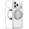 Torras Ostand R Fitness Back Cover Hülle mit MagSafe für Apple iPhone 17 Pro Max - Transparent