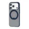 Torras Ostand R Fitness Back Cover Hülle mit MagSafe für Apple iPhone 17 Pro Max - Dunkelblau 2