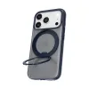 Torras Ostand R Fitness Back Cover Hülle mit MagSafe für Apple iPhone 17 Pro Max - Dunkelblau 5