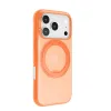 Torras Ostand R Fitness Back Cover Hülle mit MagSafe für Apple iPhone 17 Pro Max - Orange 3