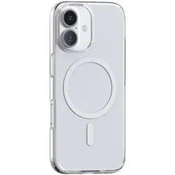 Torras SlimFit Back Cover Hülle mit MagSafe für Apple iPhone 17 - Transparent