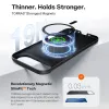 Torras SlimFit Back Cover Hülle mit MagSafe für Apple iPhone Air - Schwarz 2