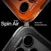 Torras Ostand Spin Air Back Cover Hülle mit MagSafe für Apple iPhone 17 Pro - Shadow Schwarz 1