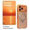Torras Ostand Spin Air Back Cover Hülle mit MagSafe für Apple iPhone 17 Pro - Horizon Orange 2