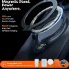 Torras Ostand Spin Air Back Cover Hülle mit MagSafe für Apple iPhone 17 Pro Max - Dunkelblau 3