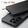 Torras Ostand Spin Back Cover Hülle mit MagSafe für Samsung Galaxy S26 Ultra - Schwarz 4