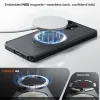 Torras Ostand Spin Back Cover Hülle mit MagSafe für Samsung Galaxy S26 Ultra - Schwarz 5