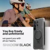 Torras Ostand Spin Air Back Cover Hülle mit MagSafe für Samsung Galaxy S26 Ultra - Shadow Schwarz 1