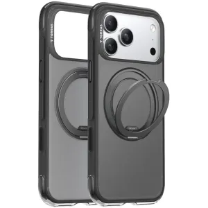 Torras Ostand O3 Air Back Cover Hülle mit MagSafe für Apple iPhone 17 Pro Max - Schwarz