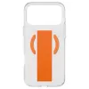 UNIQ Heldro Air MagClick MagSafe Back Cover Hülle für Apple iPhone 17 Pro Max - Transparent/Orange 2