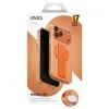UNIQ Heldro Air MagClick MagSafe Back Cover Hülle für Apple iPhone 17 Pro Max - Transparent/Orange 6